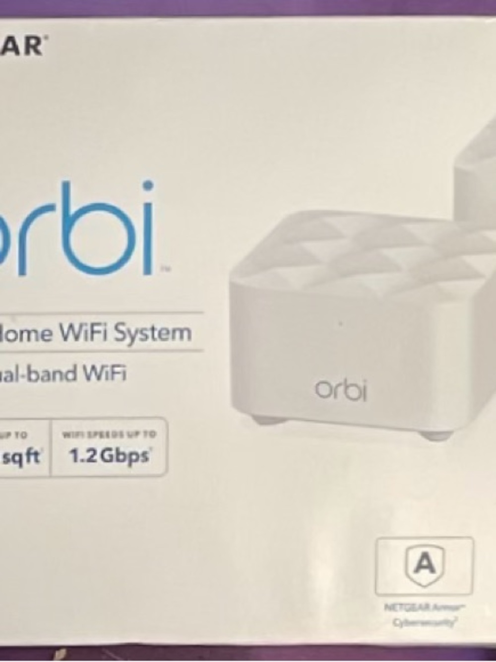 Brand New NETGEAR Orbi RBK12 Whole Home Mesh Wi-Fi System (2-Pack)